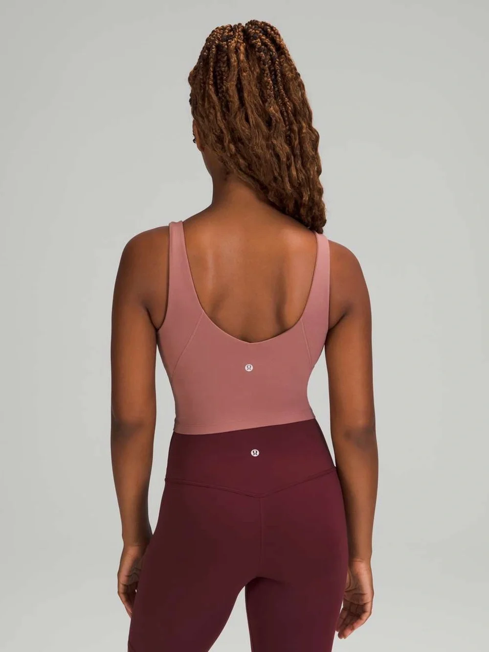Lululemon Align Gathered-Front Tank Top in Spiced Chai Size 8